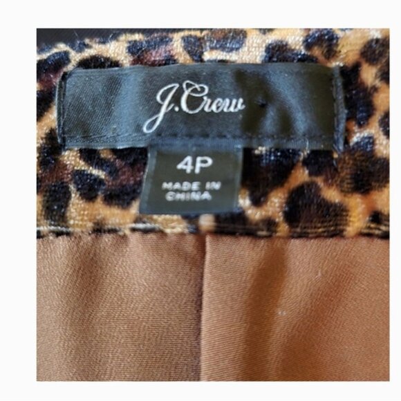 J. Crew Animal Print Mini Dress - Picture 2 of 3